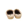 Alberola Z12176 Damen Hausschuhe Offen Leoparden-Herz Plüsch Creme