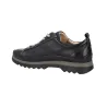 Pikolinos Vigo Baskets Casual Cuir Noir Femme Lacets Zip Latéral Semelle Crantée