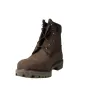 Timberland Premium 6 Inch Waterproof Botas Cordones Hombre Nobuk Marrón