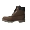 Timberland Premium 6 Inch Waterproof Stivali Lacci Uomo Nabuk Marrone