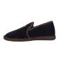 Chaussons Homme Nordikas Top Line 132N en Cuir Marine et Moka
