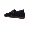 Chaussons Homme Nordikas Top Line 132N en Cuir Marine et Moka