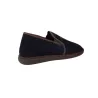 Pantofole Uomo Nordikas Top Line 132N in Pelle Blu Marino e Moka