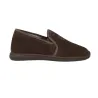 Zapatillas de Casa Hombre Nordikas Top Line 132N Piel Marino y Moka