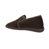 Pantofole Uomo Nordikas Top Line 132N in Pelle Blu Marino e Moka