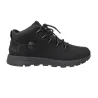 Timberland Sprint Trekker Mid Sneaker Alte Uomo con Lacci in Nabuk Nero