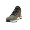 Timberland Sprint Trekker Mid Baskets Montantes à Lacets Homme Nubuck Vert