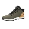 Timberland Sprint Trekker Mid Baskets Montantes à Lacets Homme Nubuck Vert