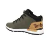 Timberland Sprint Trekker Mid Baskets Montantes à Lacets Homme Nubuck Vert