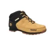 Timberland Euro Sprint Mid Botas de Cordones Hombre Nobuk Trigo y Negro