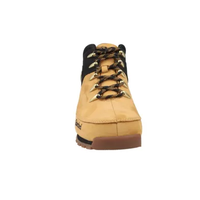 Timberland Euro Sprint Mid Herren Schnürstiefel Nubuk Weizen und Schwarz