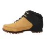 Timberland Euro Sprint Mid Botas de Cordones Hombre Nobuk Trigo y Negro