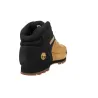 Timberland Euro Sprint Mid Botas de Cordones Hombre Nobuk Trigo y Negro