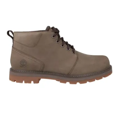 Timberland Britton Road Mid Waterproof Botines Chukka Hombre Nobuk Marrón