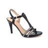 Pepe castell 20010 women diana black dress sandals