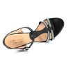 Pepe castell 20010 women diana black dress sandals