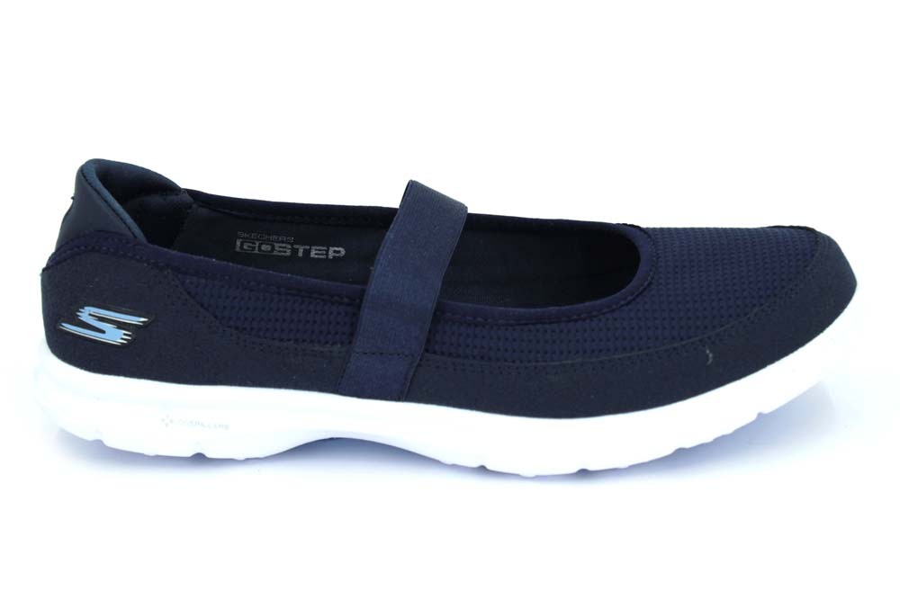 skechers go step hombre naranja