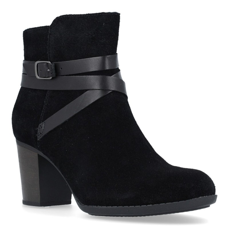 clarks enfield coco black leather