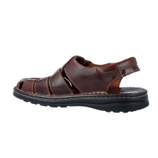 Calzados Vesga Sandalias Casual Cangrejeras para Hombre de Leyland Suave 10034 Color Marrón Foto 6