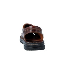 Calzados Vesga Sandalias Casual Cangrejeras para Hombre de Leyland Suave 10034 Color Marrón Foto 8