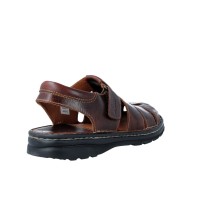 Calzados Vesga Sandalias Casual Cangrejeras para Hombre de Leyland Suave 10034 Color Marrón Foto 9