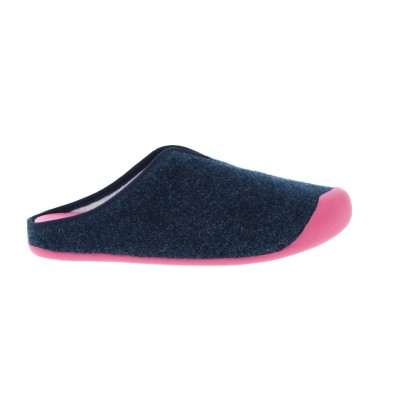 Calzados Vesga Zapatillas de Casa Pantuflas Destalonadas para Mujer de Nordikas 1320 Nix Sra Artik gris y negro foto 1