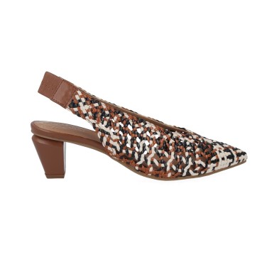 Braided Shoes with Heel for Women by Pedro Miralles 14625 Braided Shoes with Heel for Women by Pedro Miralles 14625