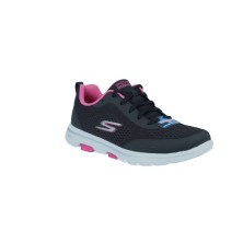 skechers lace up mujer rosas