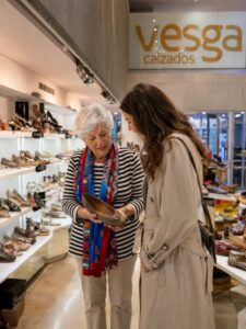 Establecimiento Calzados Vesga Interior de la tienda física de Calzados Vesga con colecciones de zapato de alta calidad